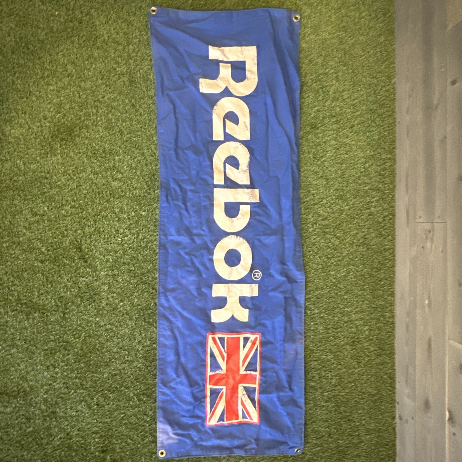 Reebok Canvas Banner Sign Display