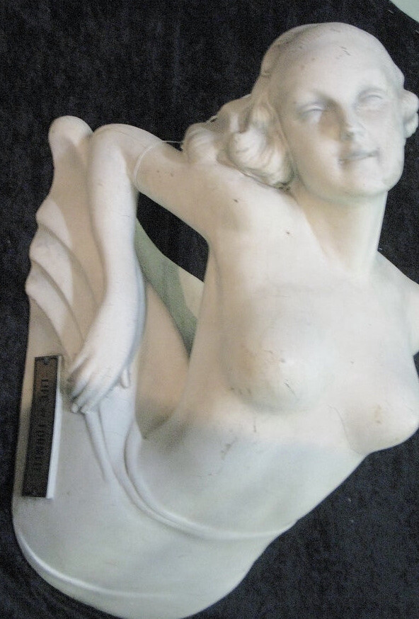 Vintage 1920s Art Deco Large “Formfit”Advertising Wall Statue-Very Rare Gem