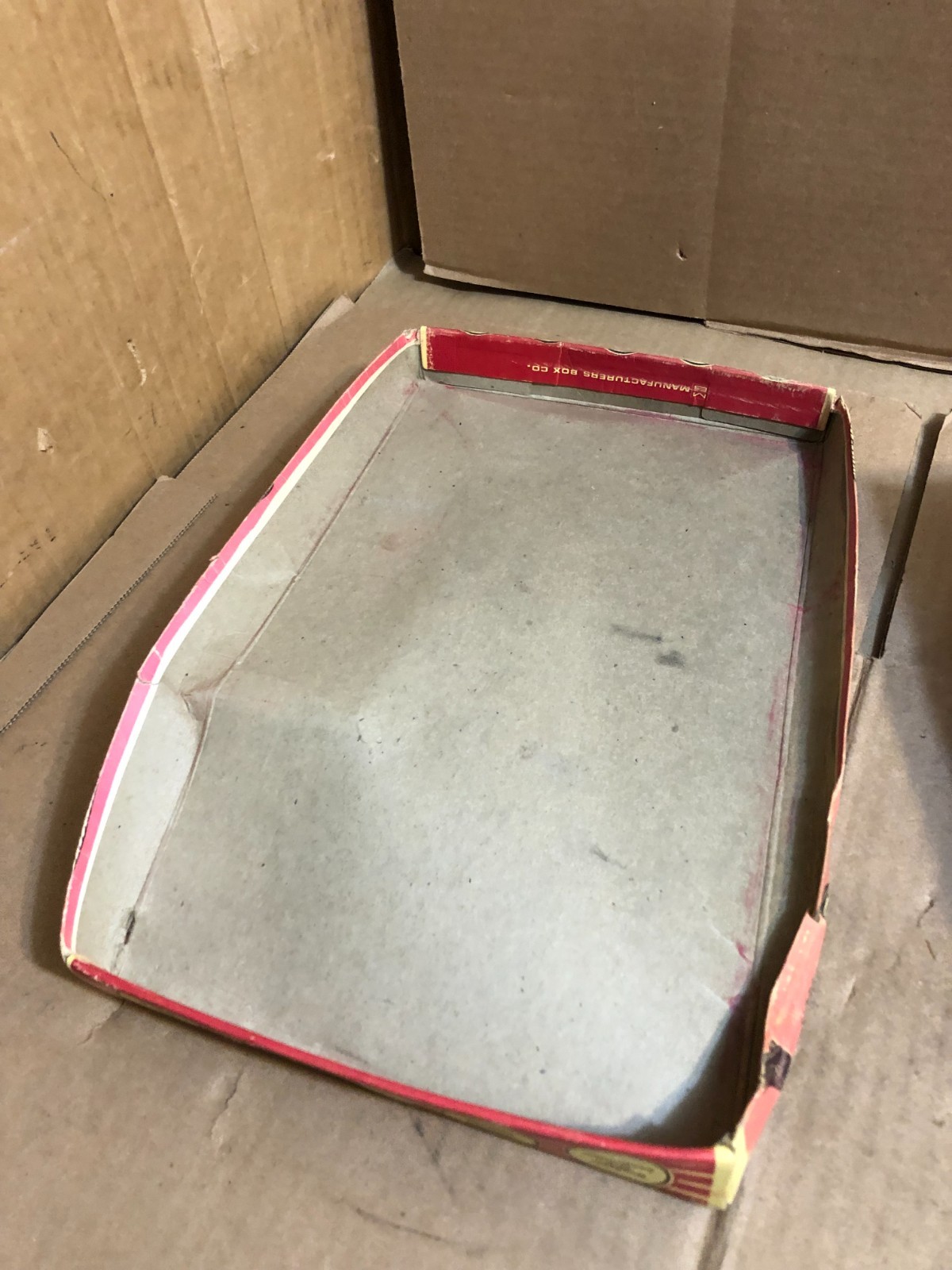 VINTAGE 50S 60S SANTA ROSA BRAND BOOT *BOX ONLY(NOBOOTS) ADVERTISING DISPLAY USA