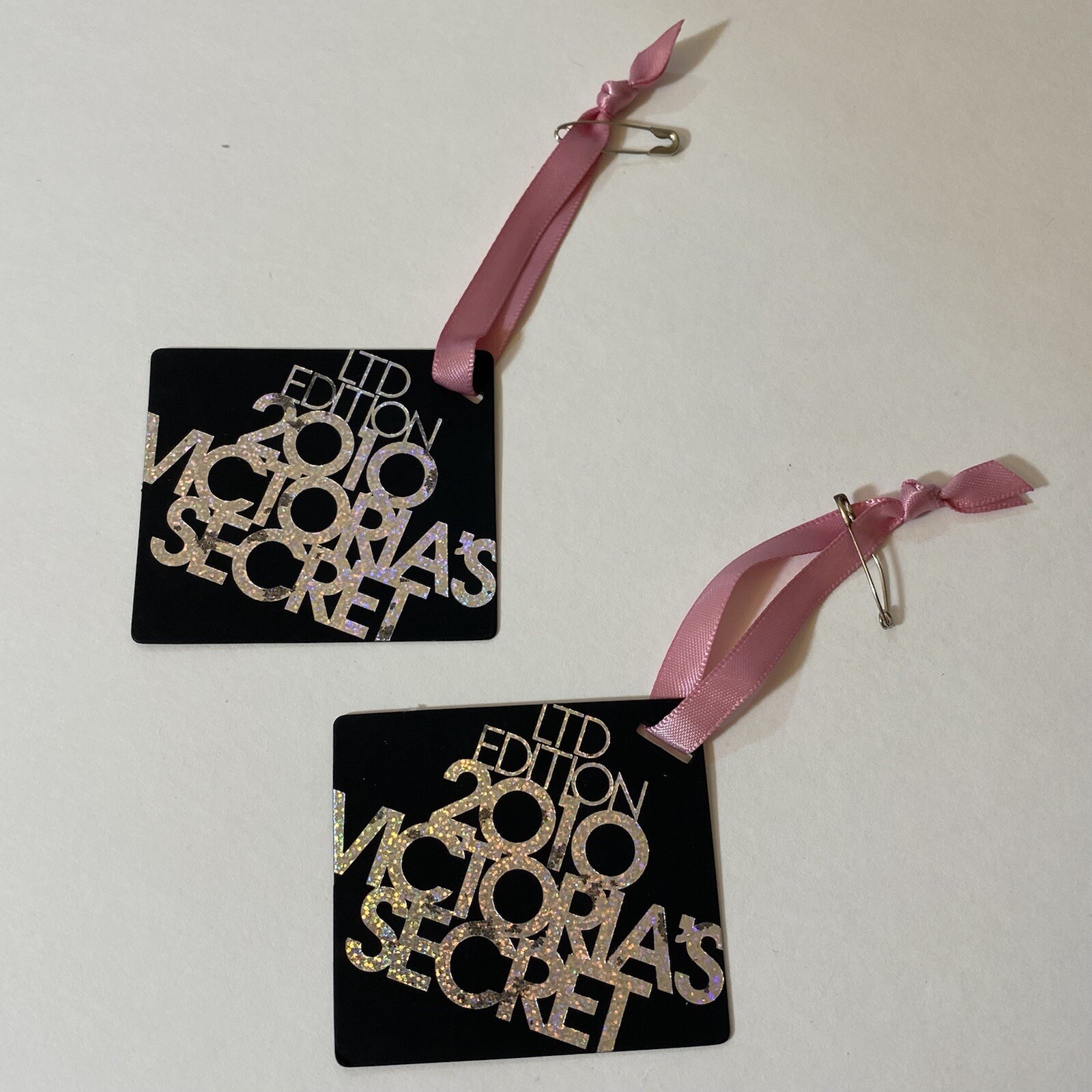Victoria’s Secret Fashion Show 2010 Collectible Display Tags