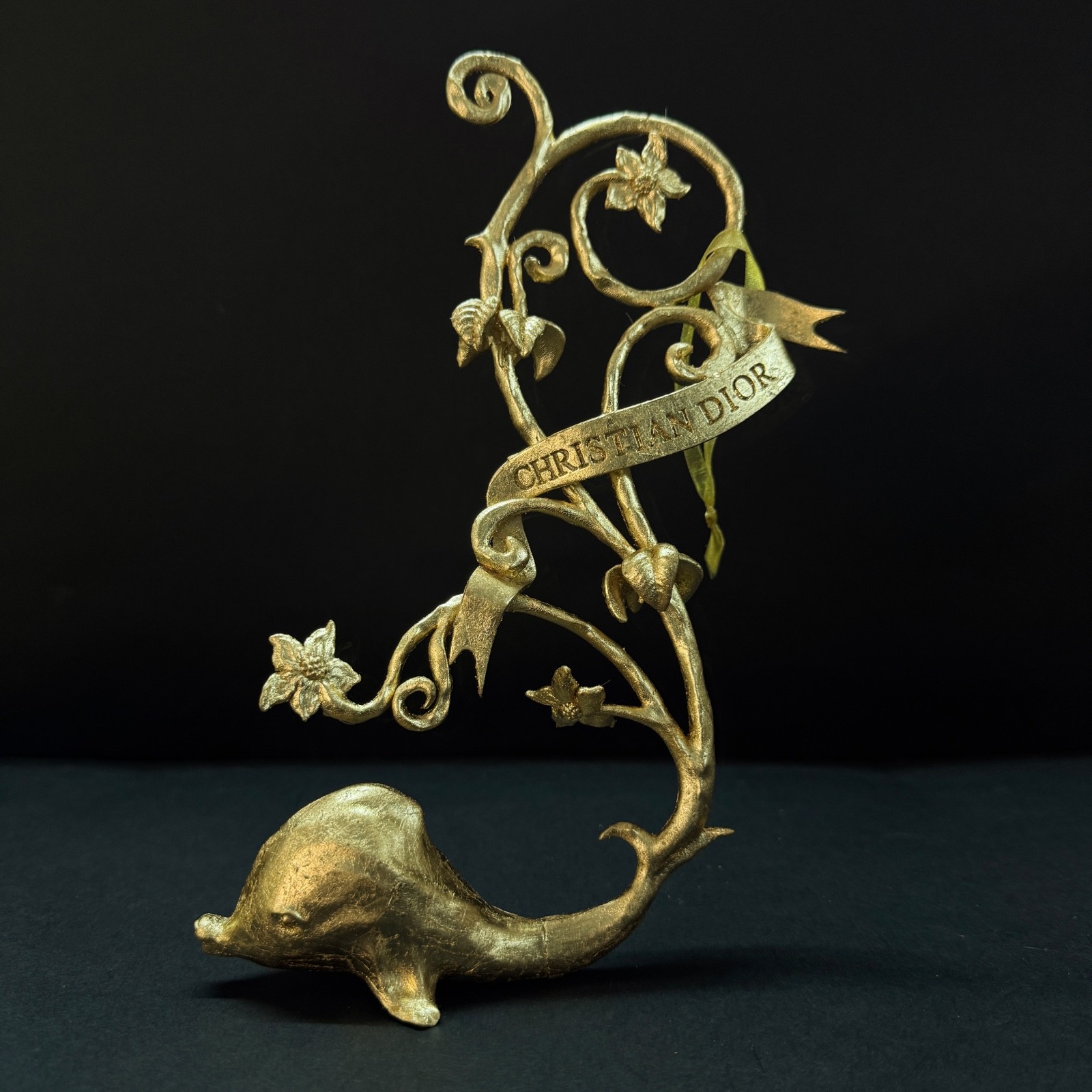 Rare Dior Baroque Style Hanging Dolphin Window Display / Art Decoration x 1 pc.
