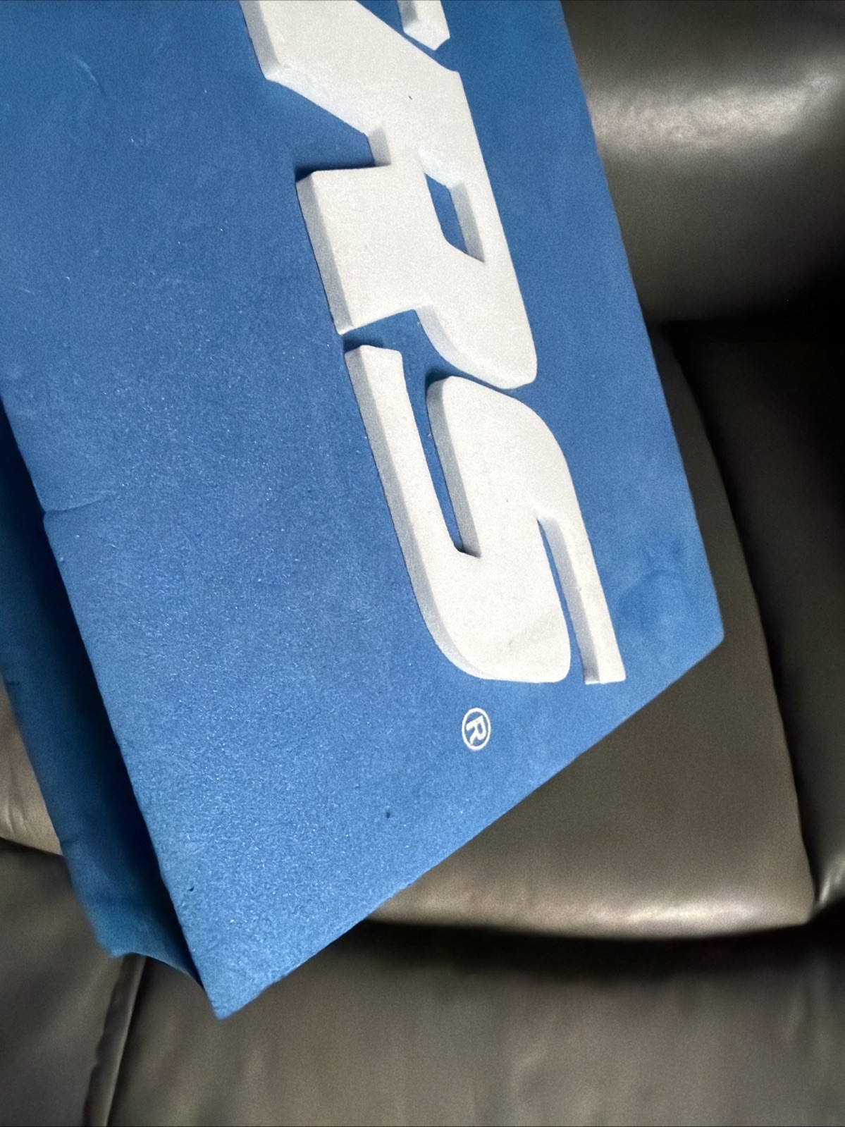 Rare Skechers Retail Display Sign Promo Footwear Shop Advertisement Blue Shoes