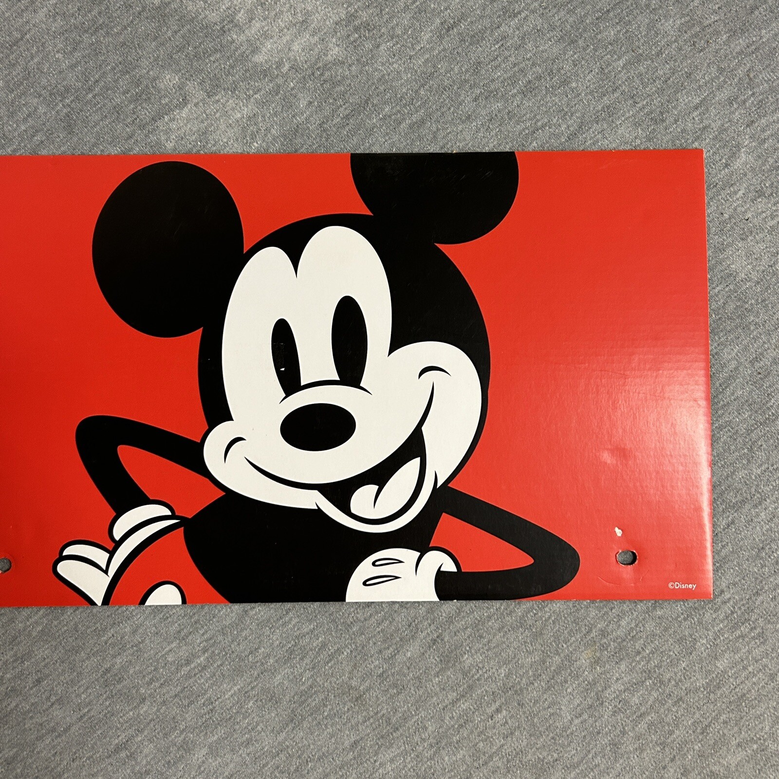 2024 Spirit Halloween Display End Cap 24″ x 8″ – Disney Mickey and Friends