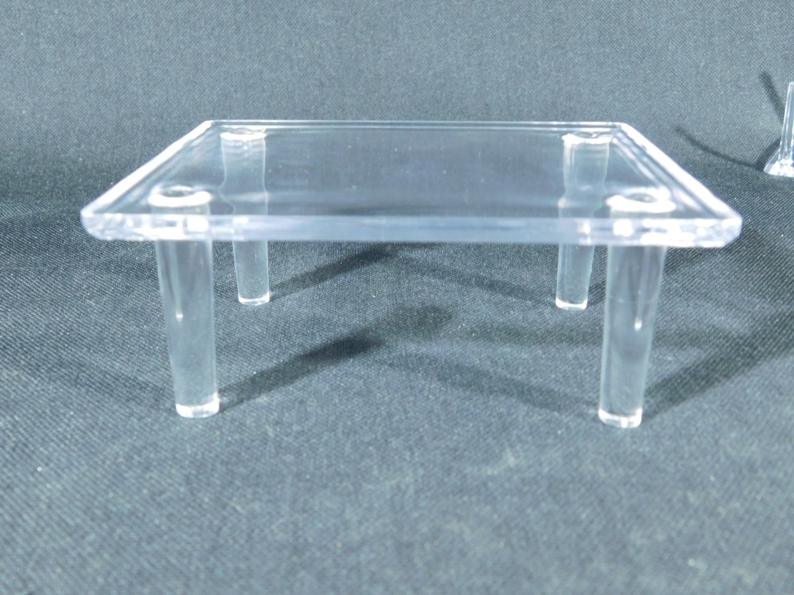 Display Stand Large Size FOUR Post Clear Lucite