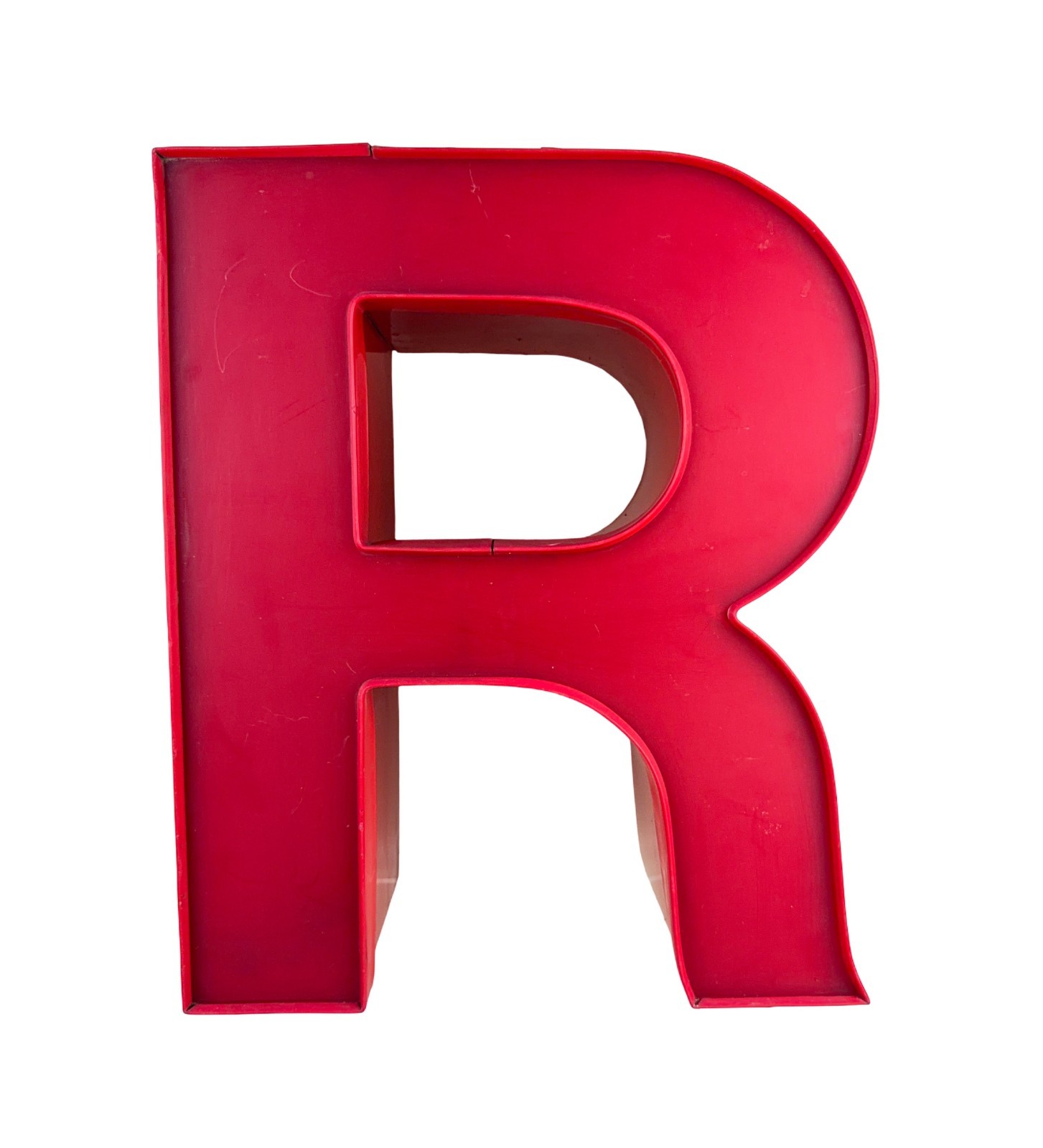 Huge Vintage 2001 Target Store Lit Sign Letter R Light Up 17.5 x 15 x 8″ Works!