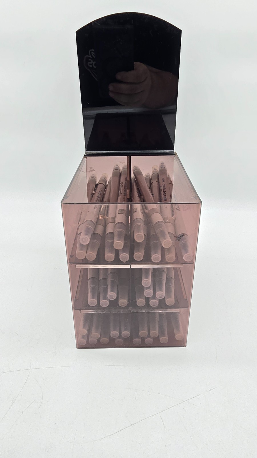 Vintage ITOYA Double Header Calligraphy Pen Retail Store Display w/Pens