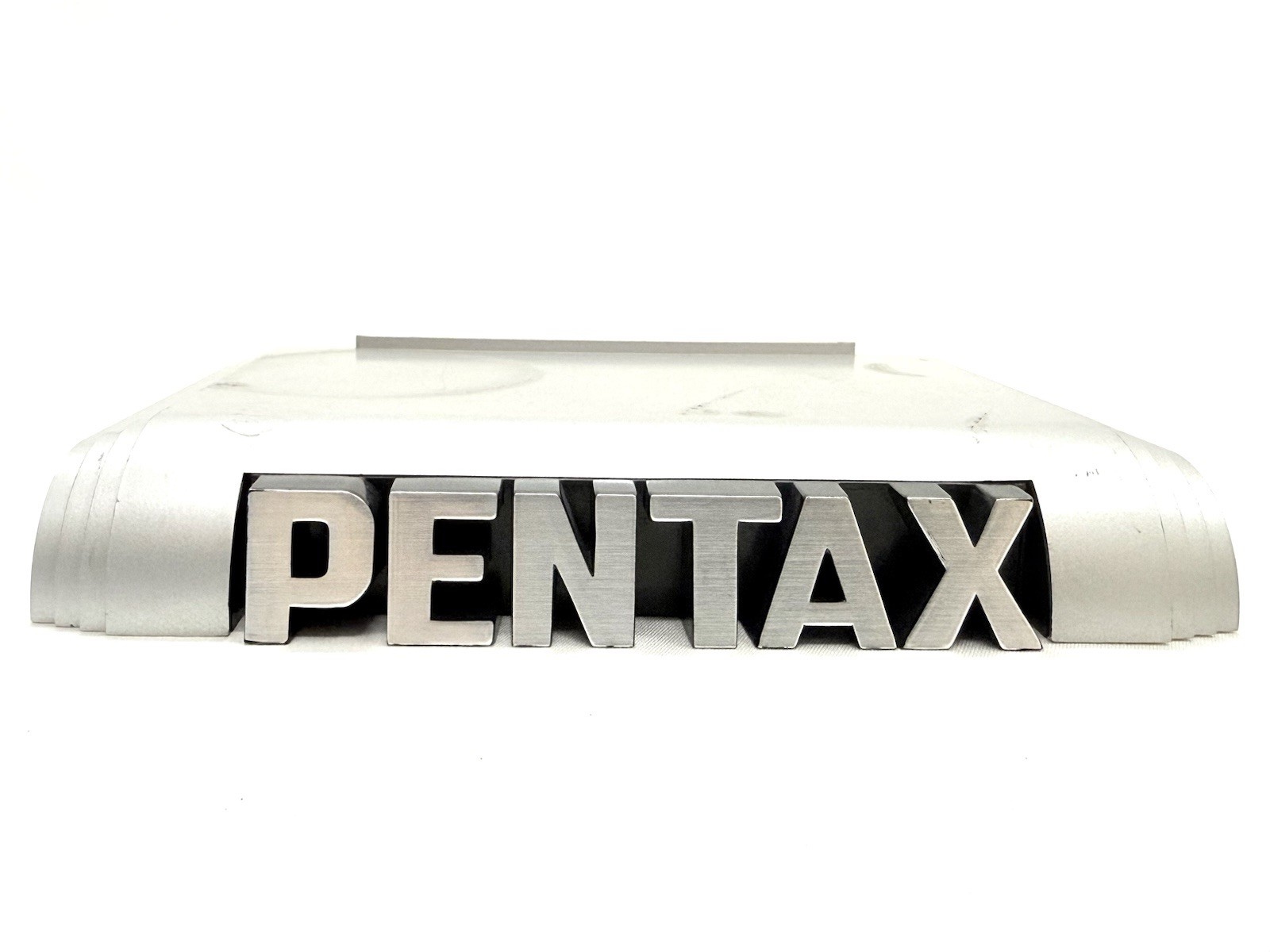 【Vintage】PENTAX Camera Shop Display Stands (Set of 2) – Rare Japan Store Items