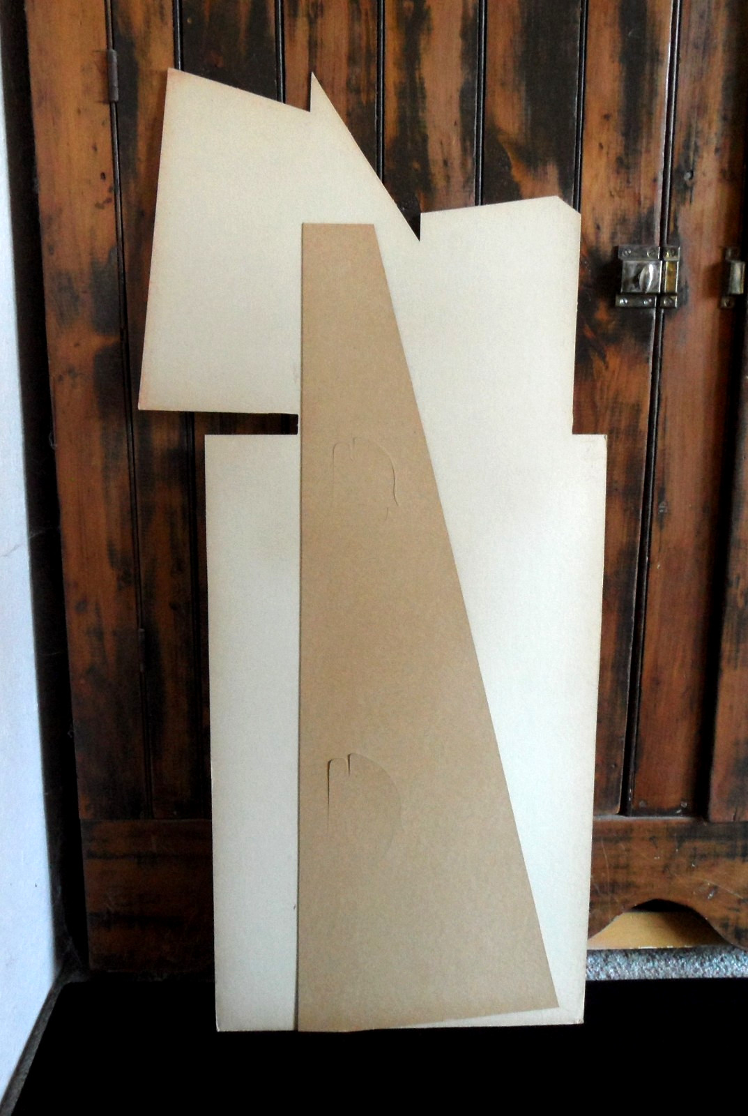 orig. 1950s-60s GERBER’S Baby Food *BABY’S BOTTOM* Easel-Back Sign/Store Display