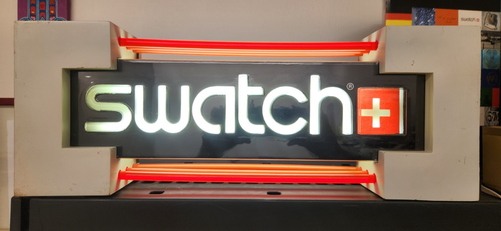 Swatch sign Collector Advertisement rare Vintage Store Display