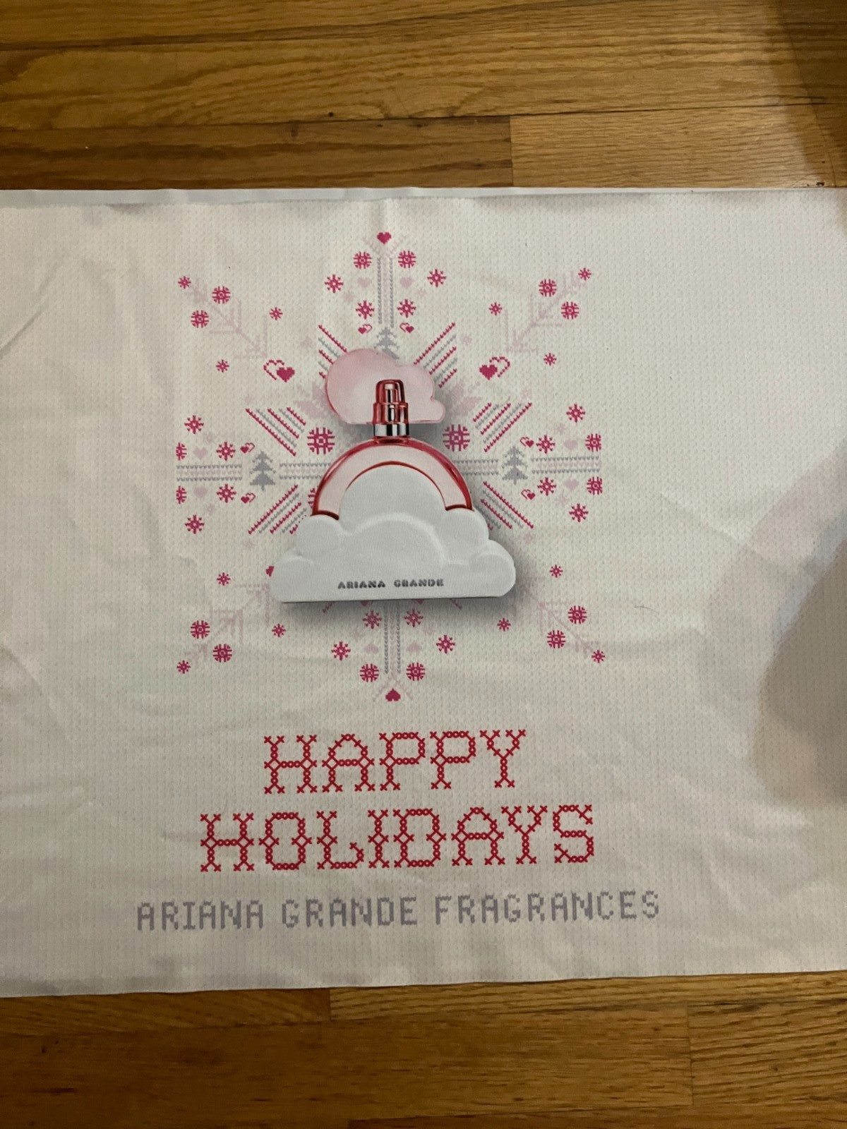 Ariana Grande Holidays Fragrances Ulta Promotional Fabric Banner