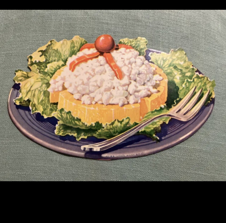 VTG Rare 1940s PAPER THIN Woolworth’s 13 Dinner Displays Advertise Meat Trays