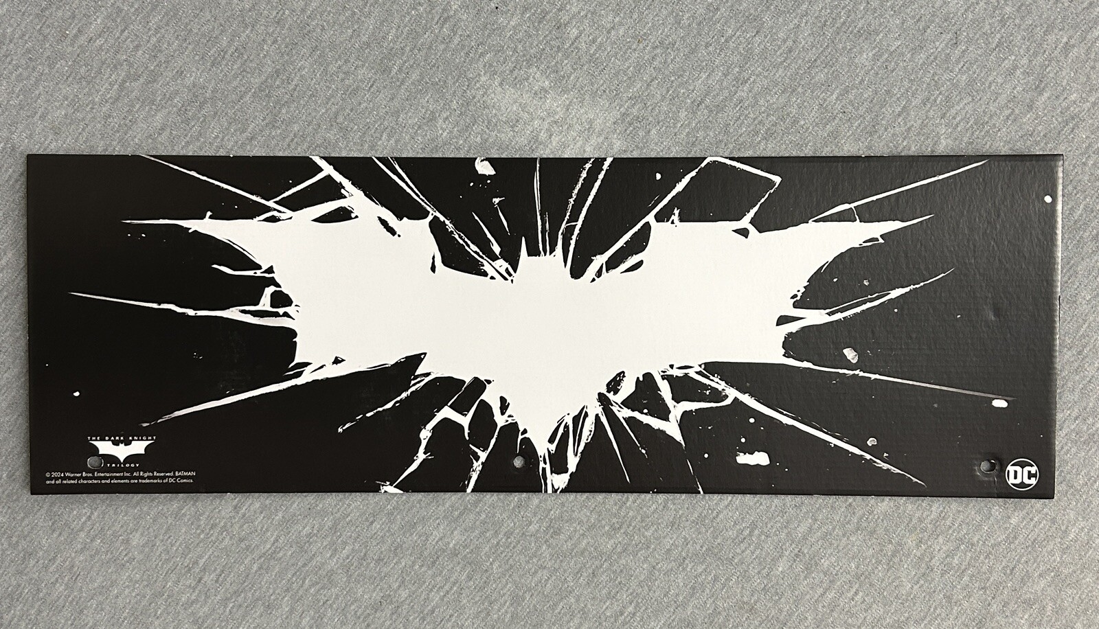 2024 Spirit Halloween Display End Cap 24″ x 8″ – Batman The Dark Knight Trilogy