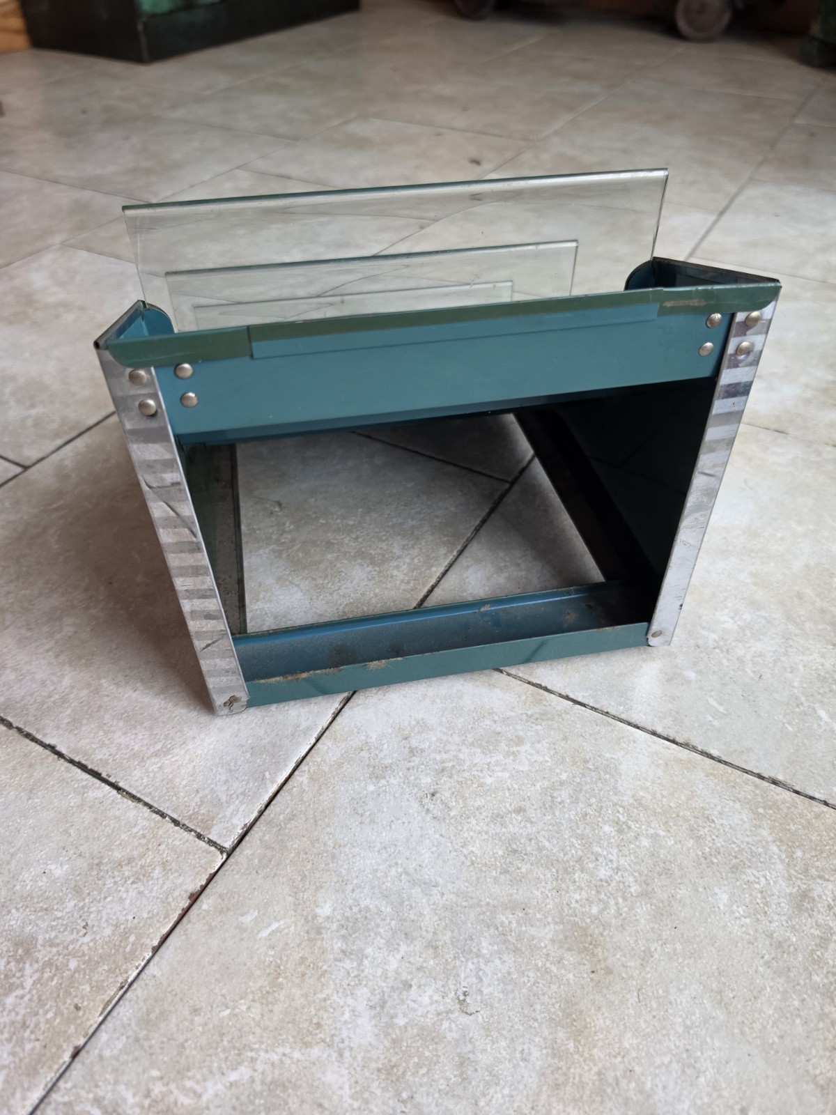 Original Vintage c. 1930’s LIFESAVERS Metal & Glass Countertop Candy Display