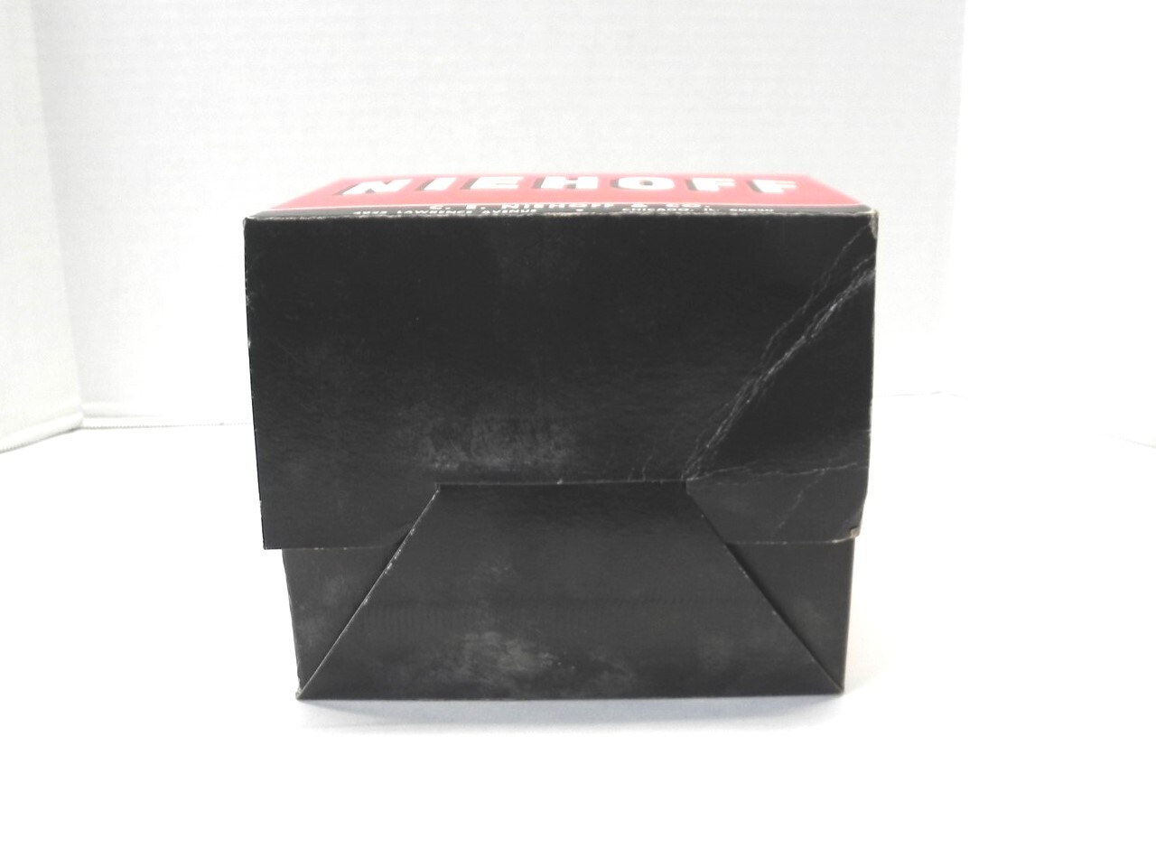 VINTAGE NIEHOFF IGNITION PARTS DISPLAY BOX *BOX ONLY* #1151 6.75″x5.75″x4.50 NEW