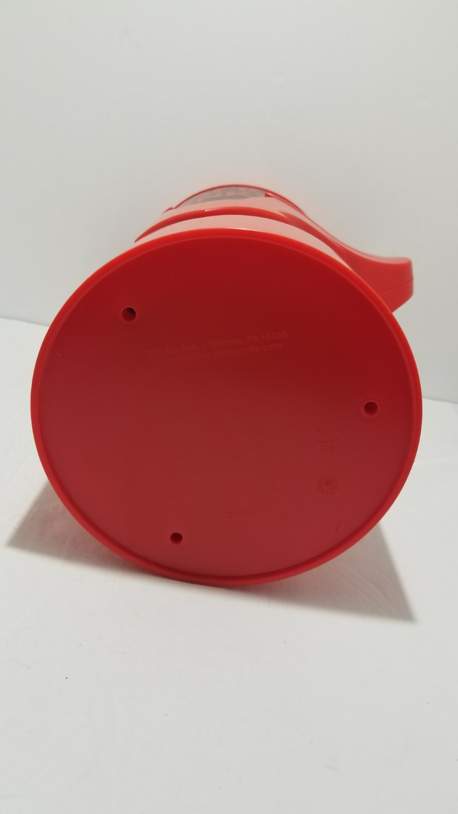 Jack Links Store Display Mug Cup Red & Black Bull Horns NEW