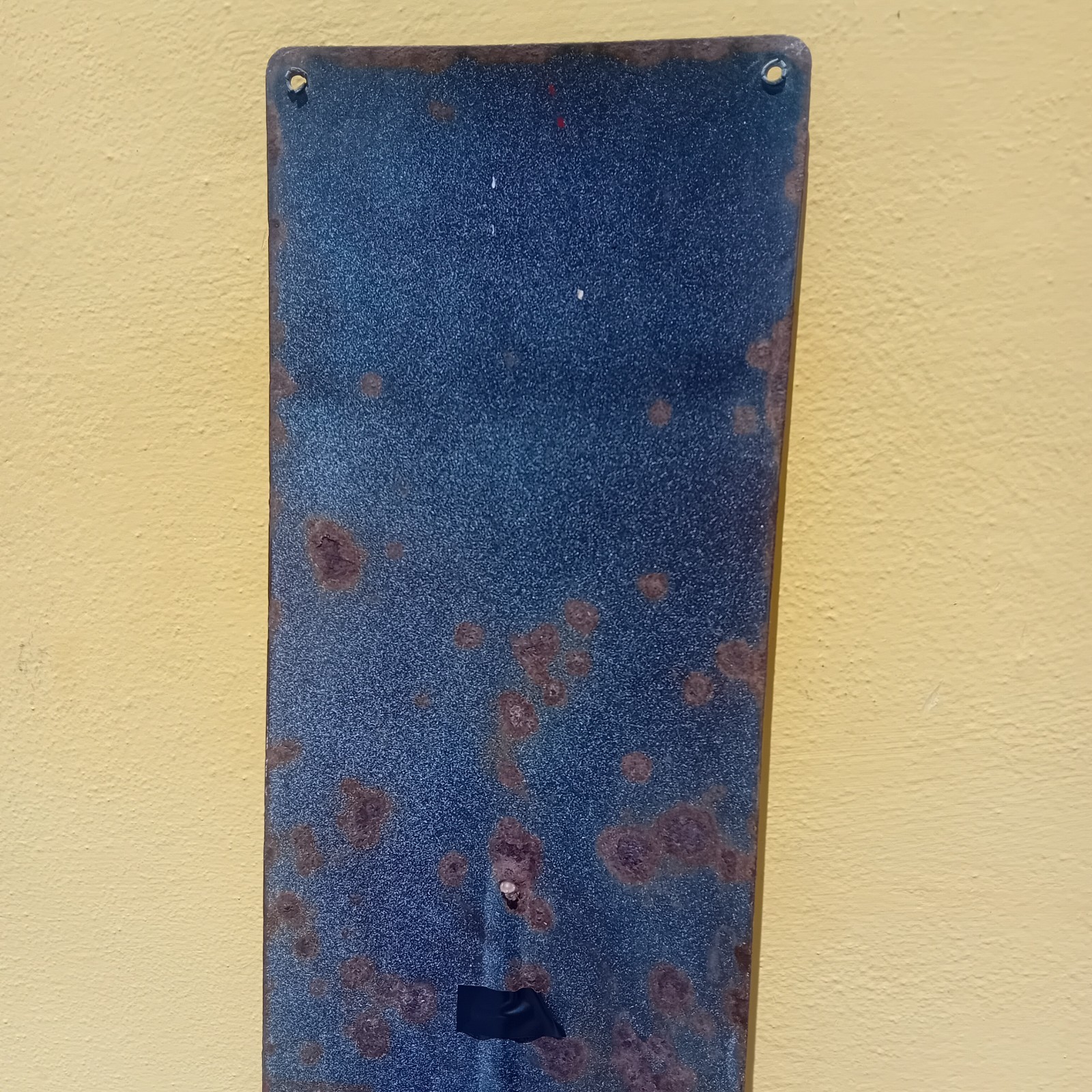 Singer Enamel Thermometer Table Sign