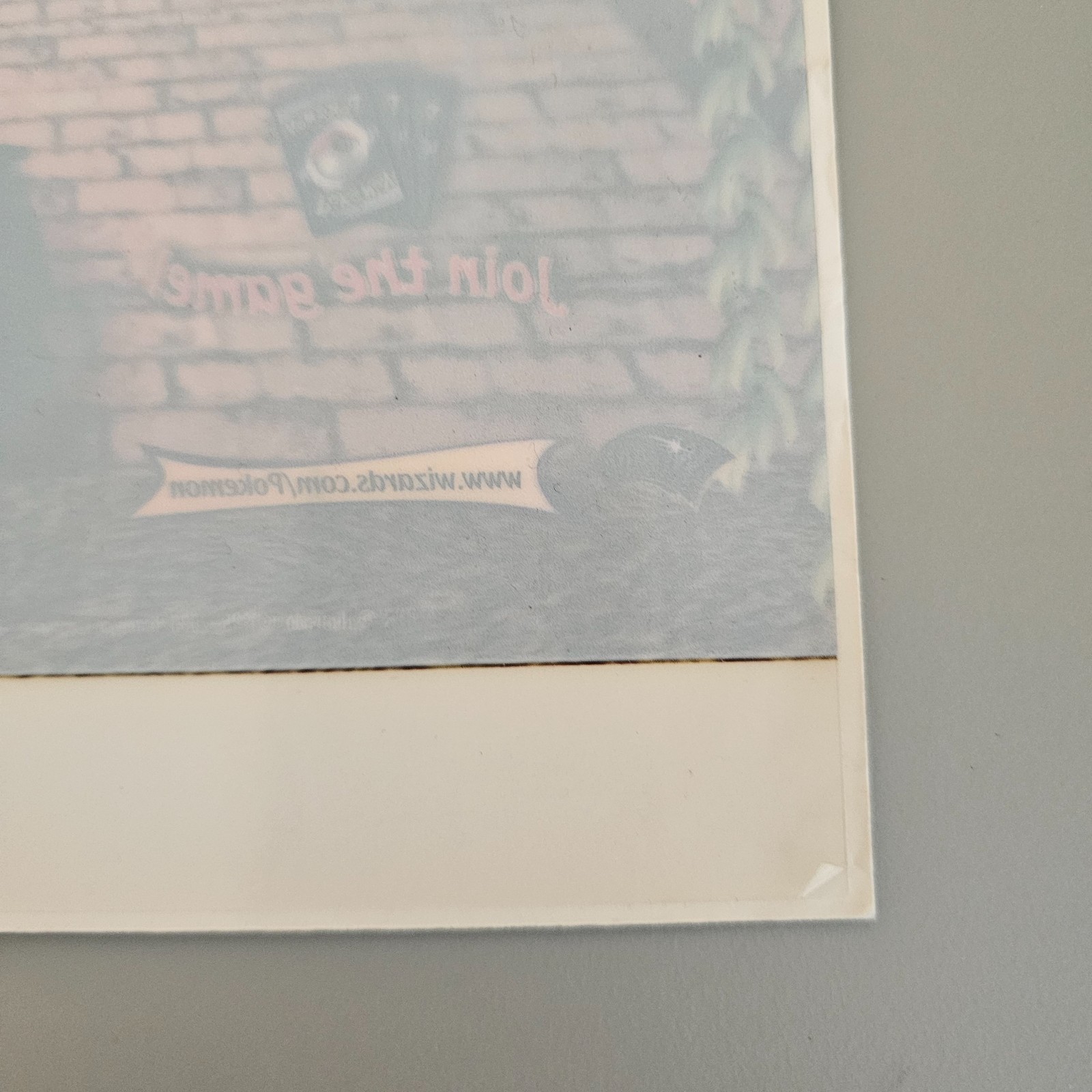 Vintage Pokemon Neo Discovery Retail Window Cling Store Promo Display WOTC – NEW