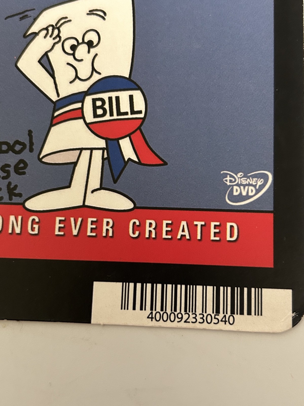 Schoolhouse Rock 30th Anniversary Blockbuster Display Card Disney DVD Promo
