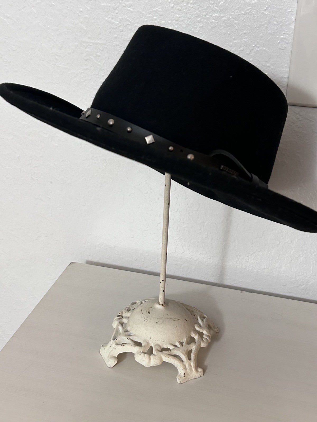 Antique Victorian Hat Stand Store Display Tabletop 12-Inch