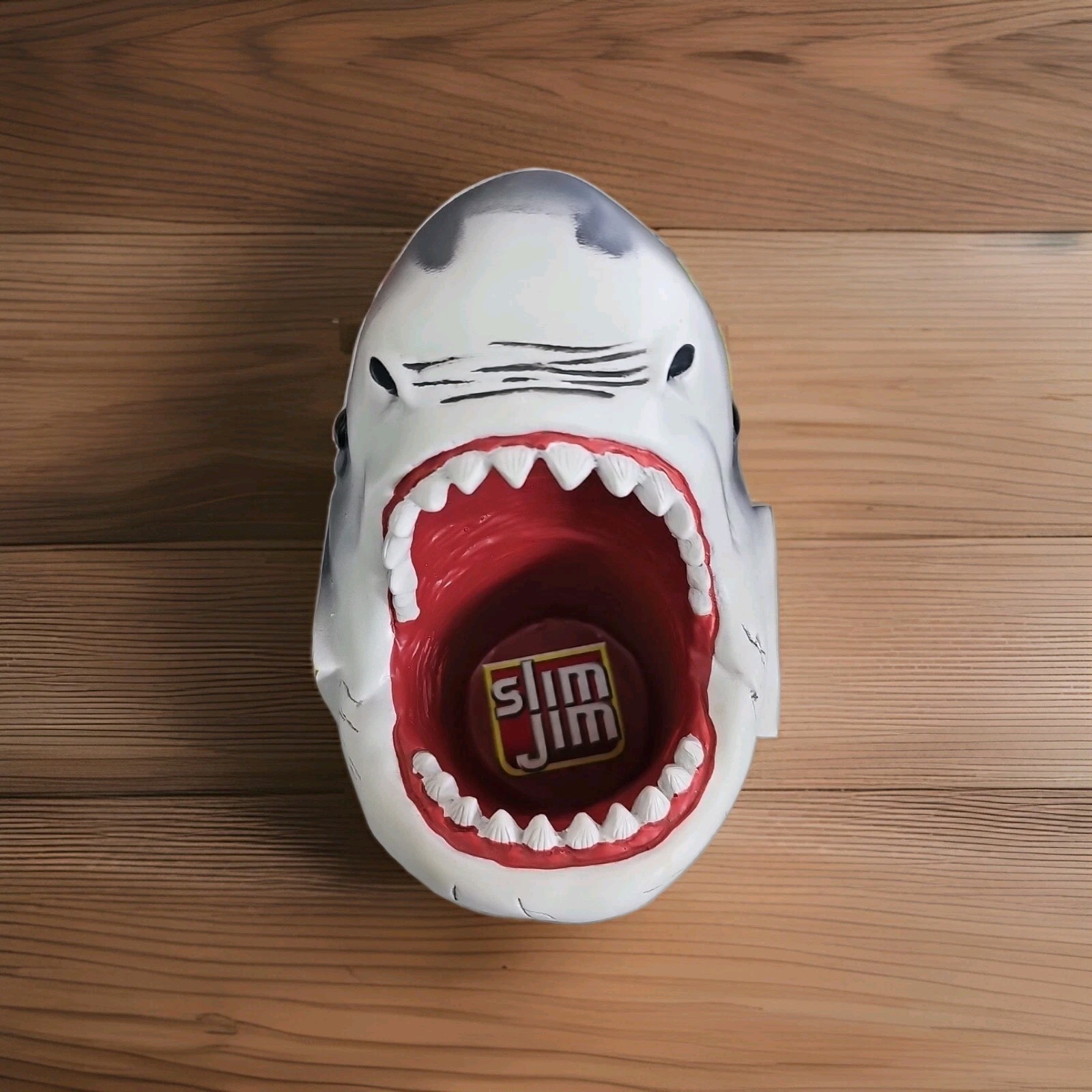 SLIM JIM Promotional Jaws Great White Shark Head Wall Mount Display – New In Box