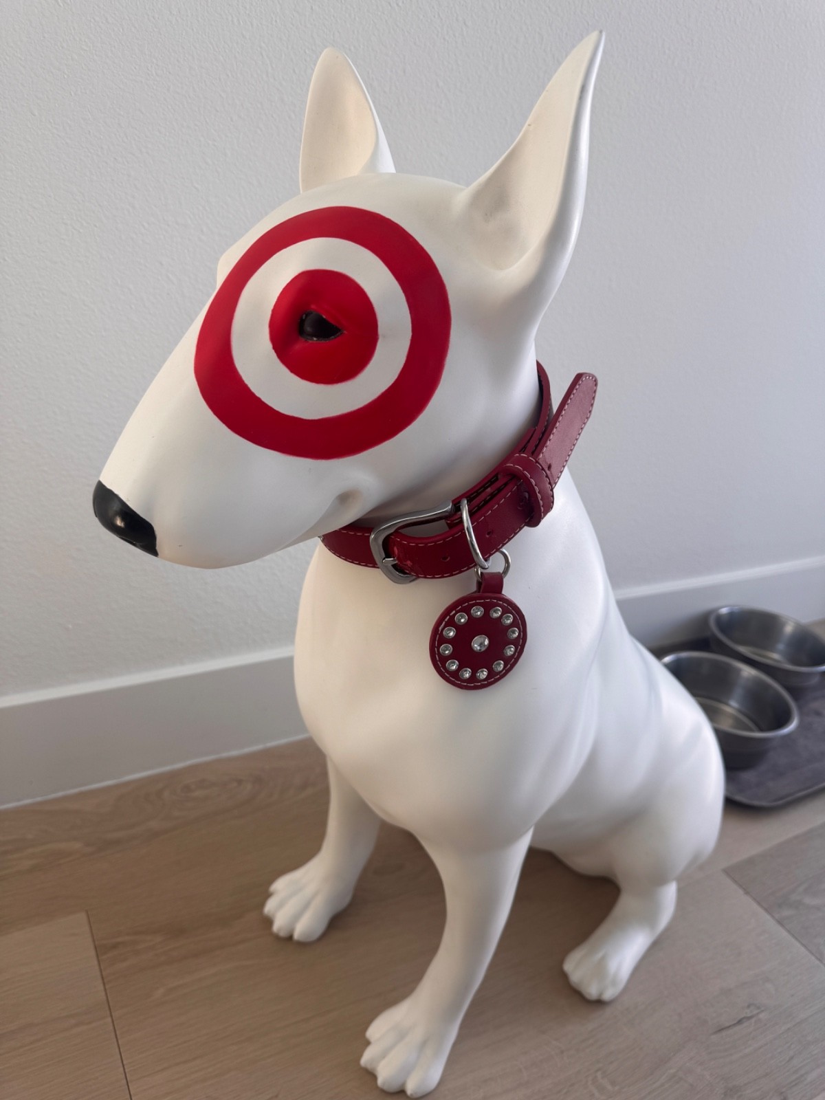 FULL SIZE original RARE Bullseye Target Dog Statue Store Display