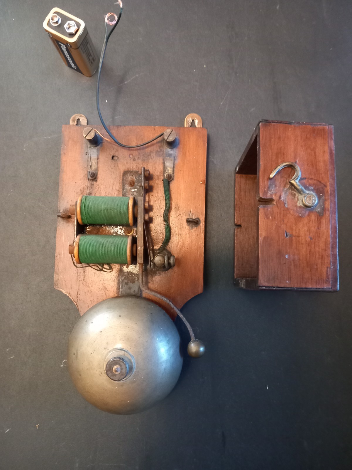 Antique Vintage French Phone Doorbell