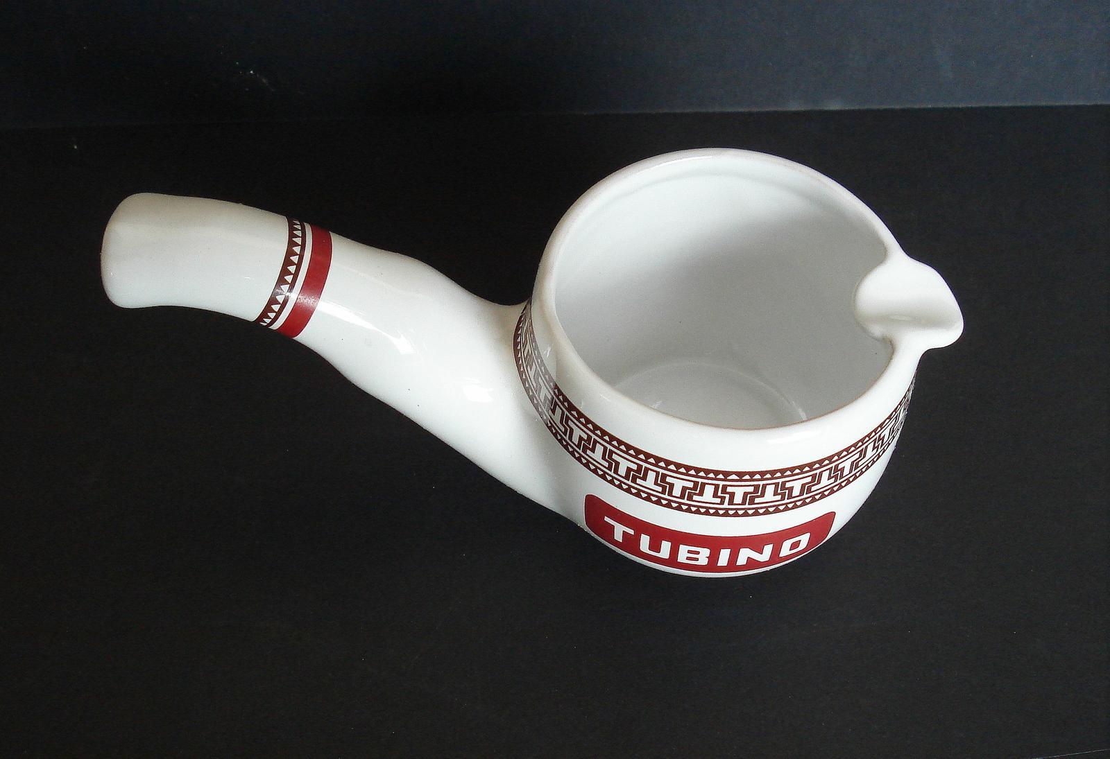 LARGE ASHTRAY PIPE COFFEE SHEATH 17CM CERAMIC MARINO MARINO VINTAGE