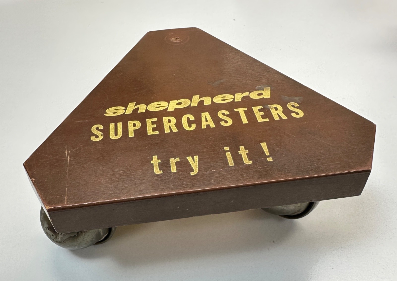 Vintage Shepherd Supercasters Store Display Salesman Sample Satellite Casters De