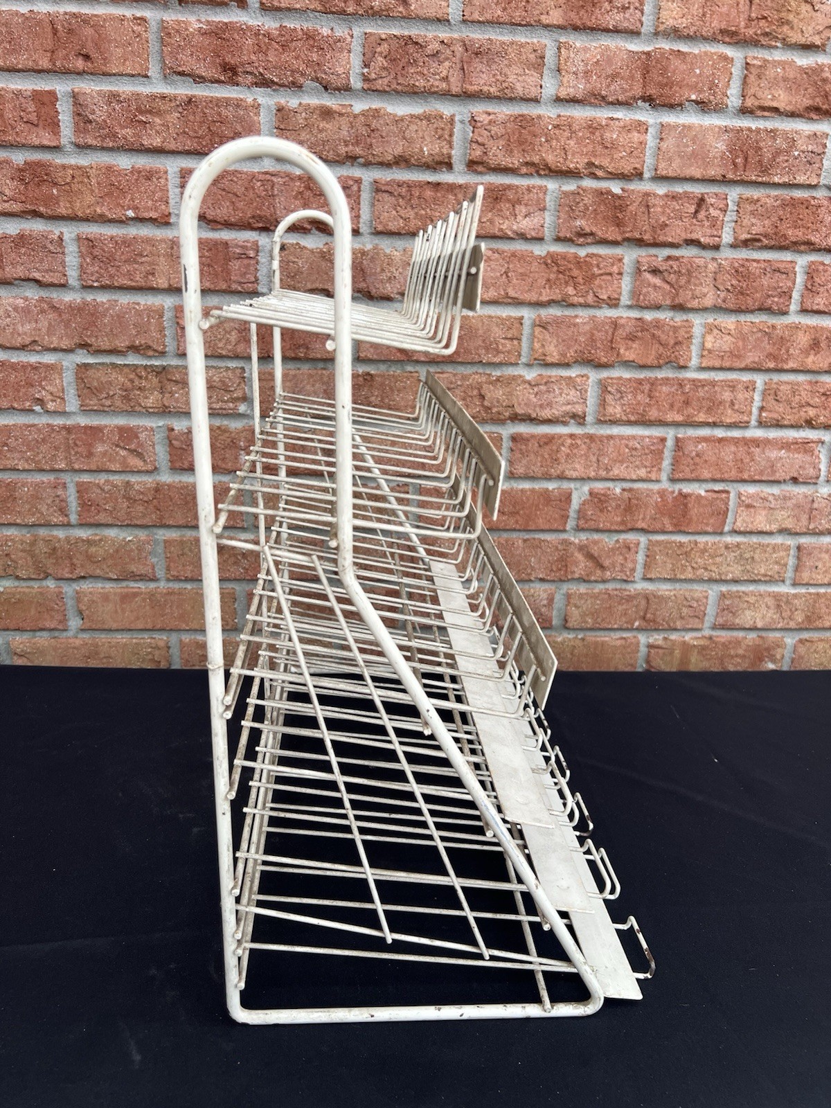 vintage WRIGLEYS GUM store counter top metal rack display Metal Chewing Big Red
