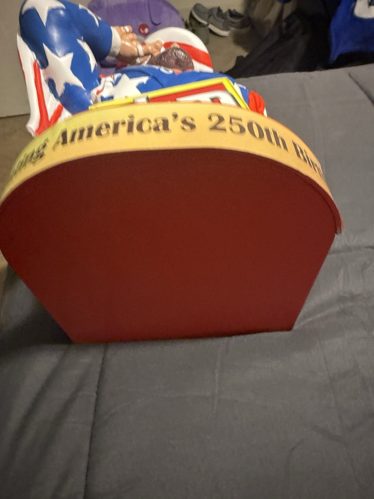 Slim Jim Uncle Sam Store Display Advertising 1976 Red White Blue