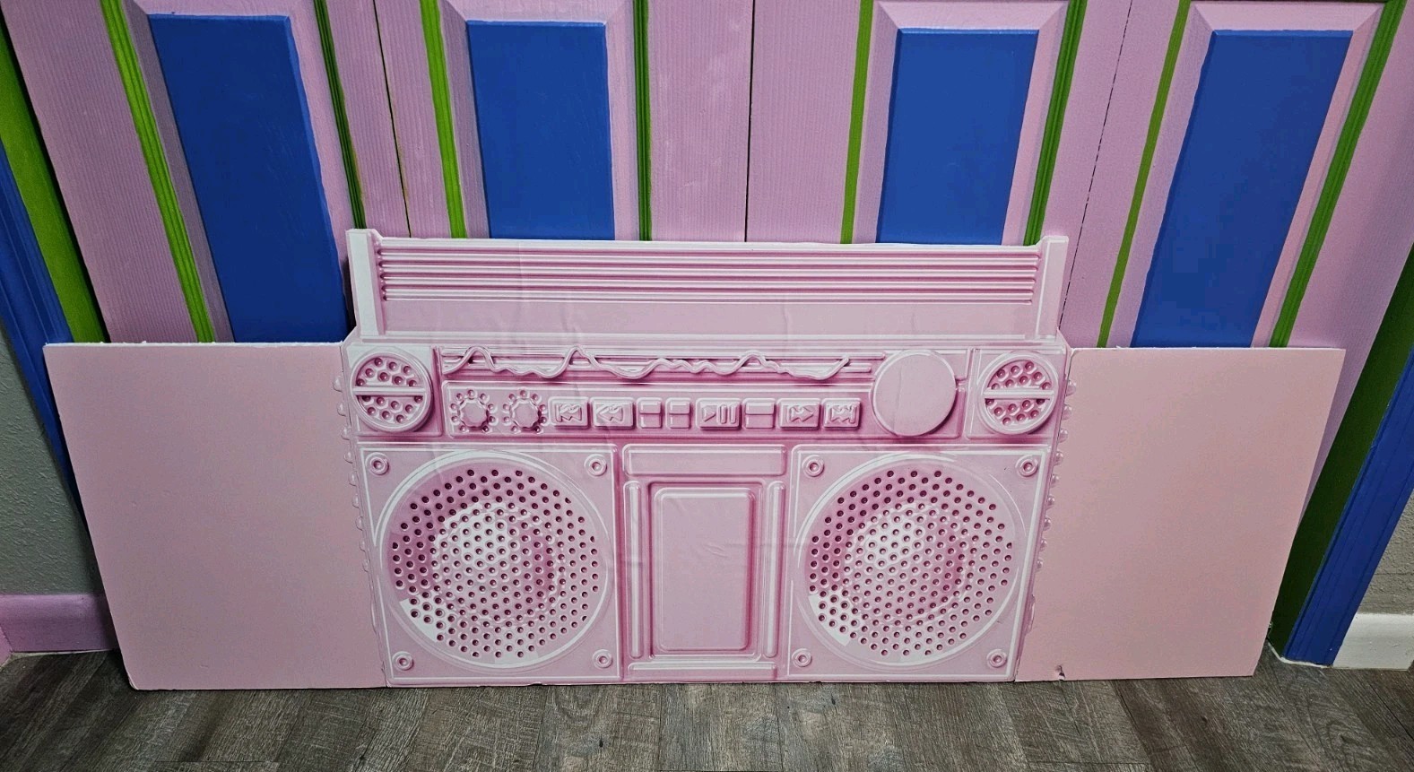RARE Barbie Doll Mattel PINK BOOM BOX DreamFest Main Stage Dreamhouse Display