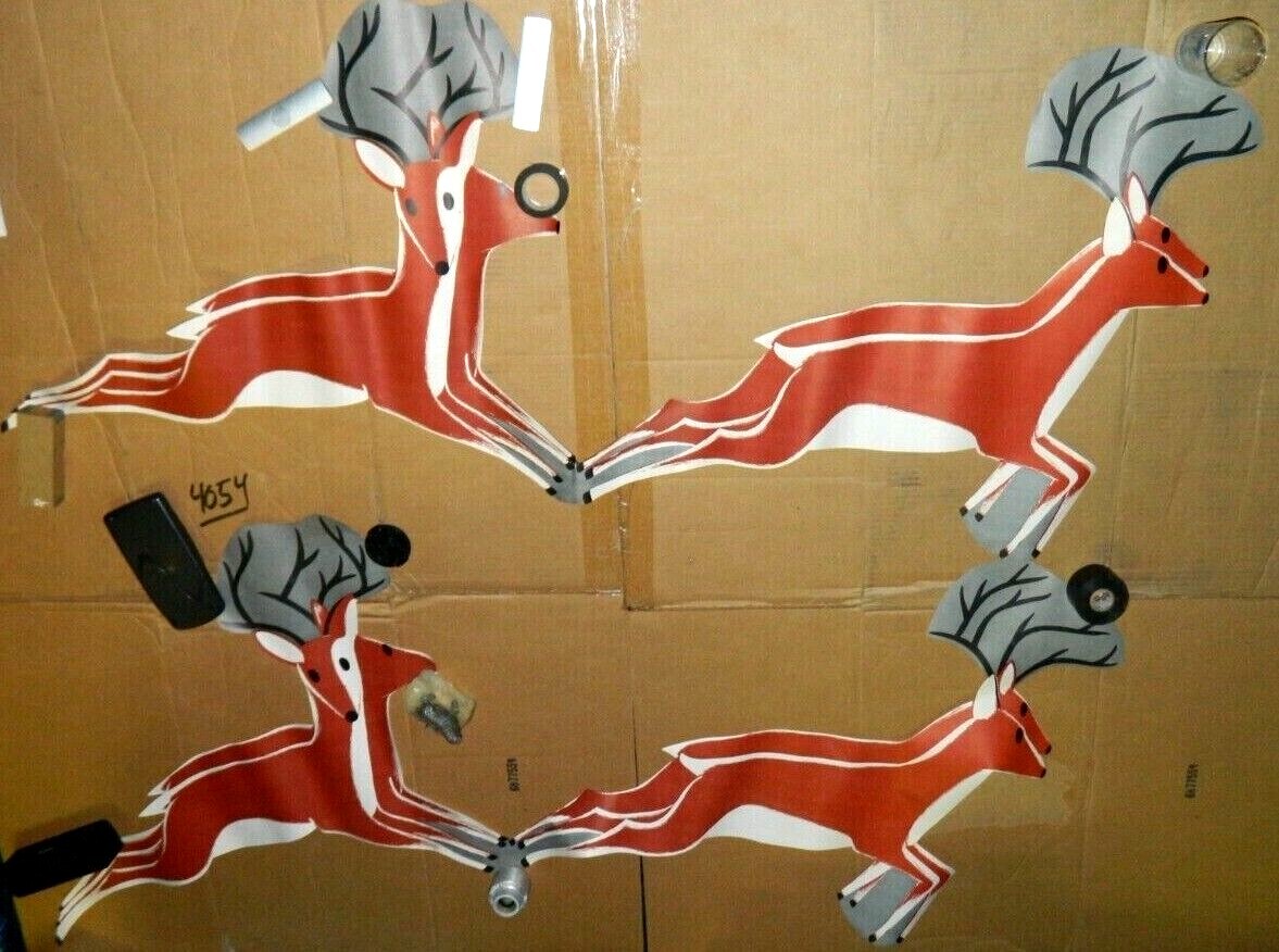 VERY RARE BIG VTG 1950’S BUICK DEALER WINDOW DISPLAY POSTER XMAS CHRISTMAS MCM