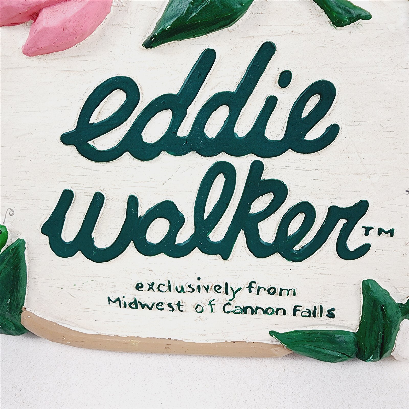 Eddie Walker Midwest of Cannon Falls Dealer Advertising Store Sign Easter Bunny