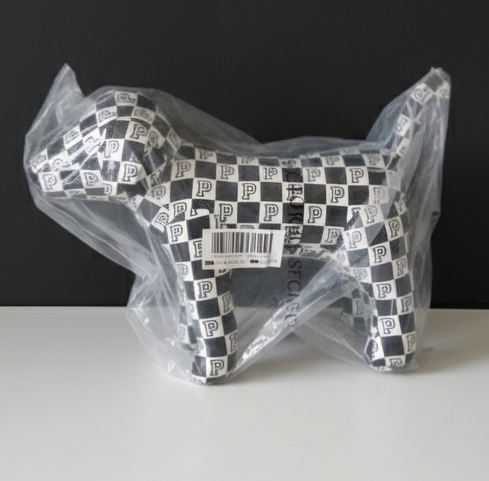 Victoria’s Secret PINK 2018 Fashion Show XL Checkered Dog NIP New Perfect GIFT!