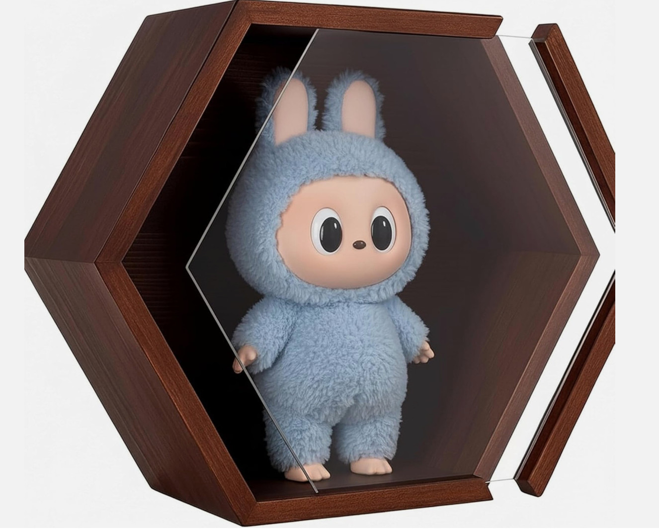 Foil Tavern HexaCase Wooden Hexagon Display Wall Mount Funko Pop Anime Figure