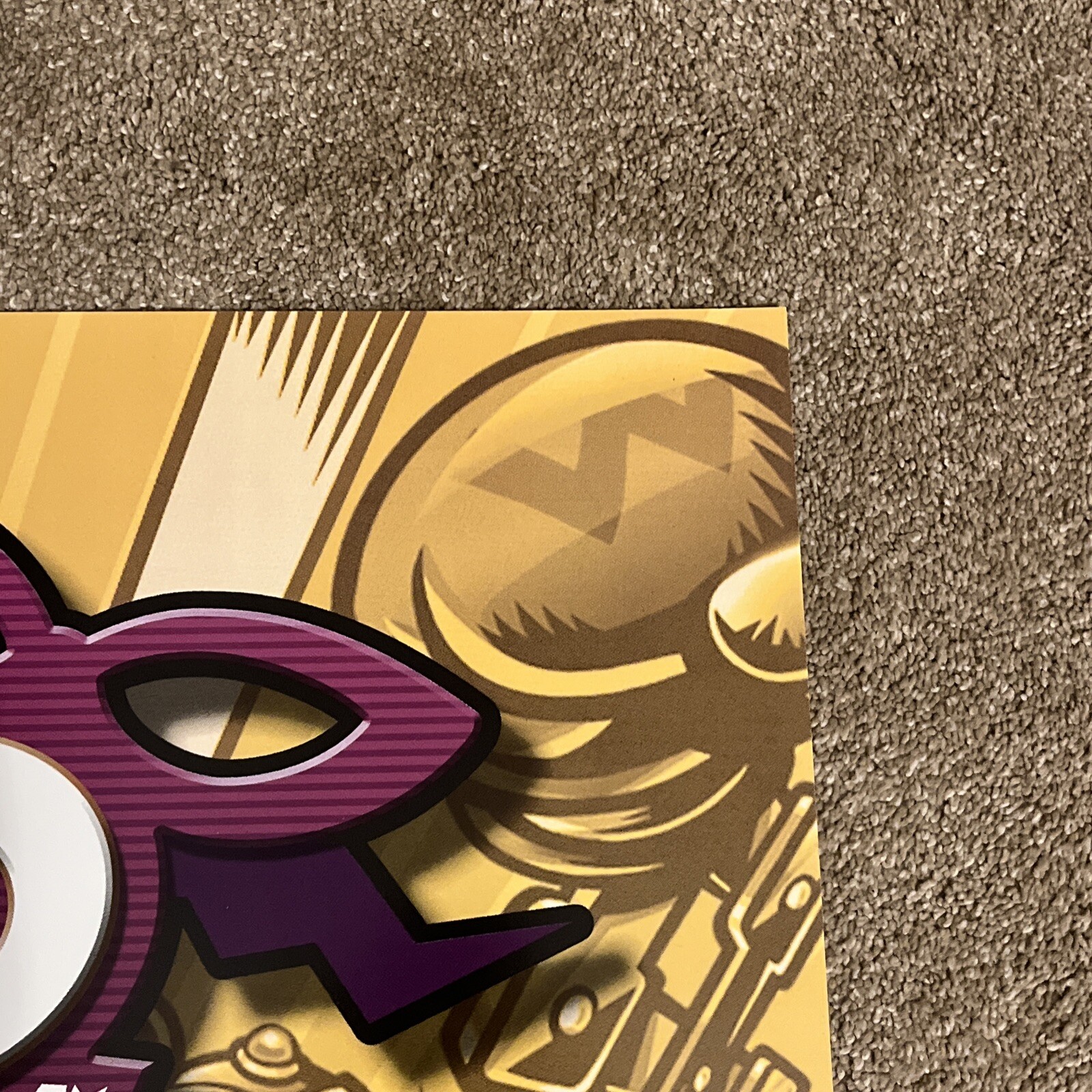 Wario Master Of Disguise 30” X 36” Plastic Store Display Poster!