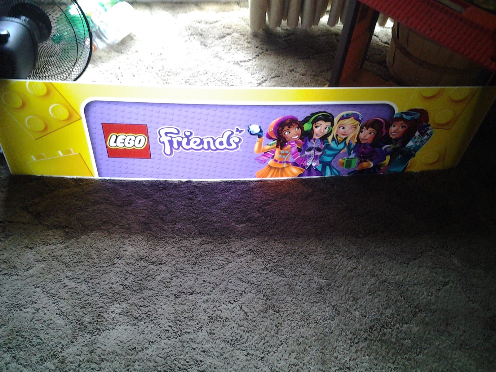 Lego Friends Toys R Us Acrylic Plastic Display Banner Sign