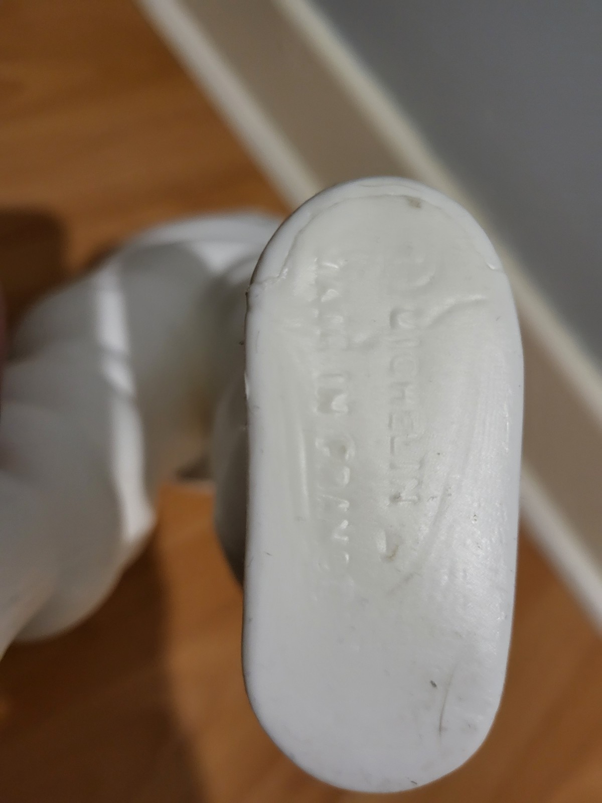 Old BIBENDUM MICHELIN plastic made in france car truck tire 32cm