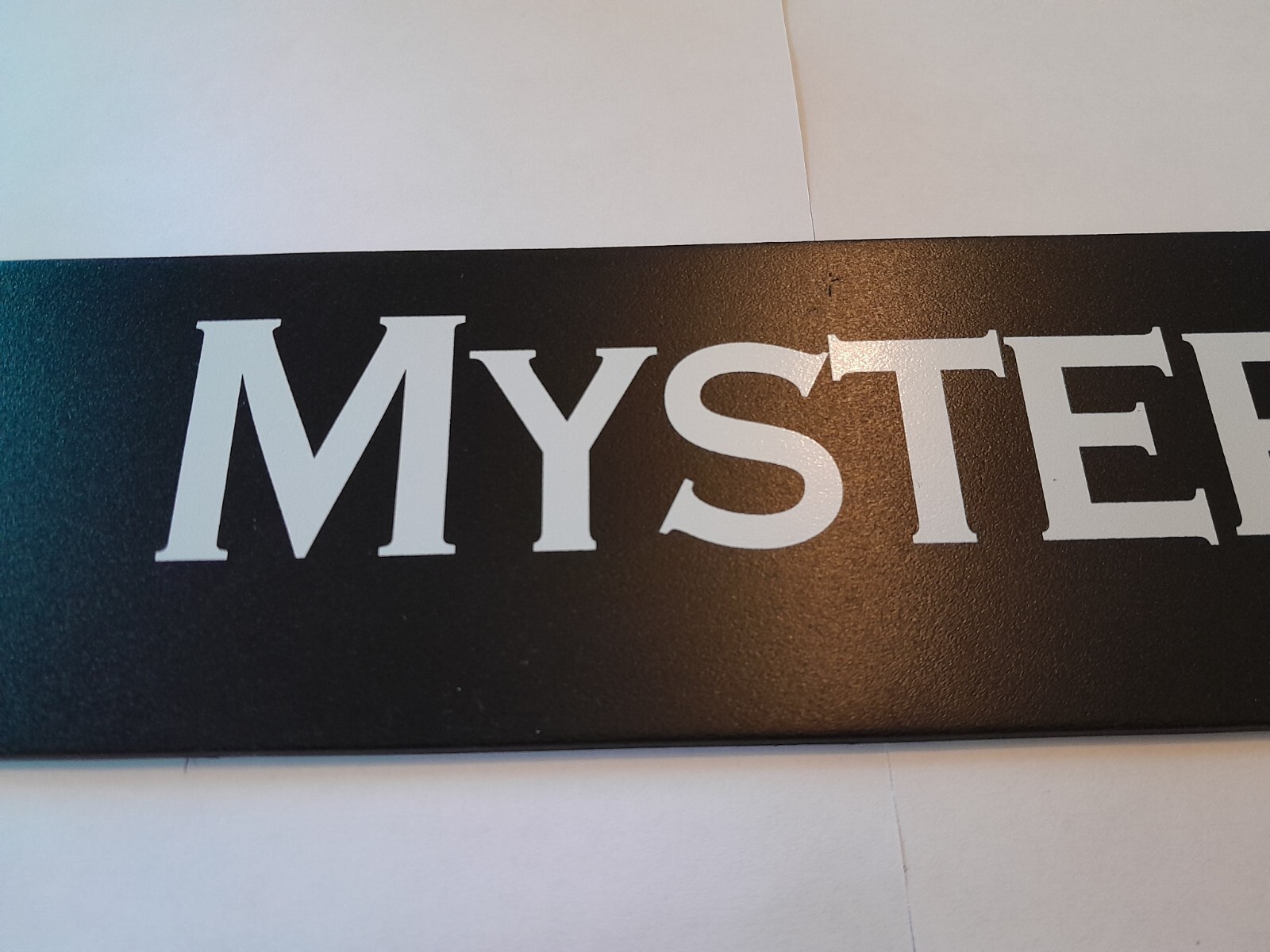 Lot Of 4 Vintage Hollywood Video Store Display Signs Mystery, Drama, Comedy