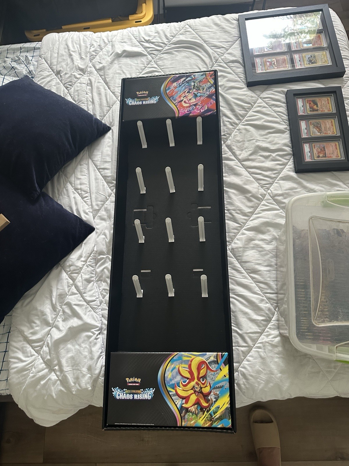 Pokemon Mega Evolution, Phantasmal Flames, Chaos Rising Retail Display w/Base