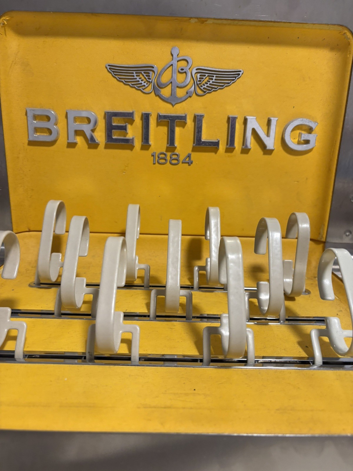 Breitling Authorized Dealer Watch Store Display 11 slot Pre owned Authentic