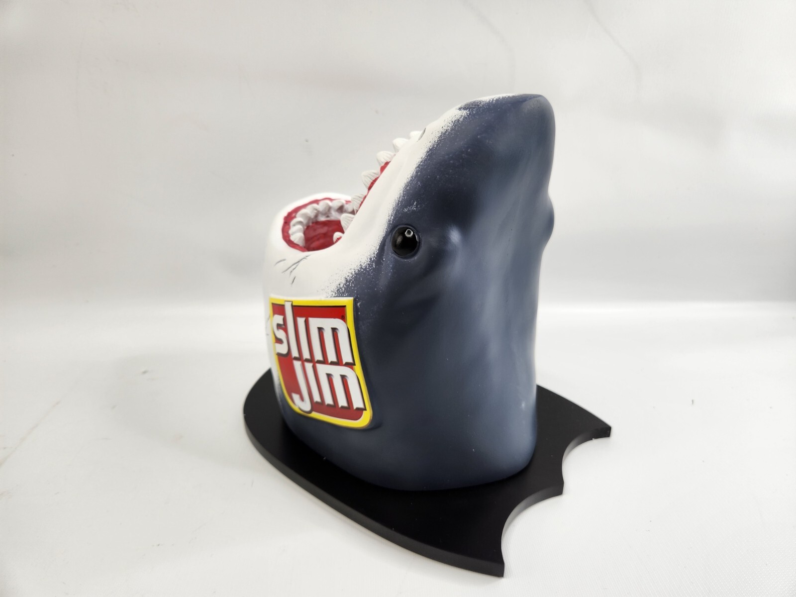 Slim Jim Shark Wall Display Piece Great White Bite – Brand New