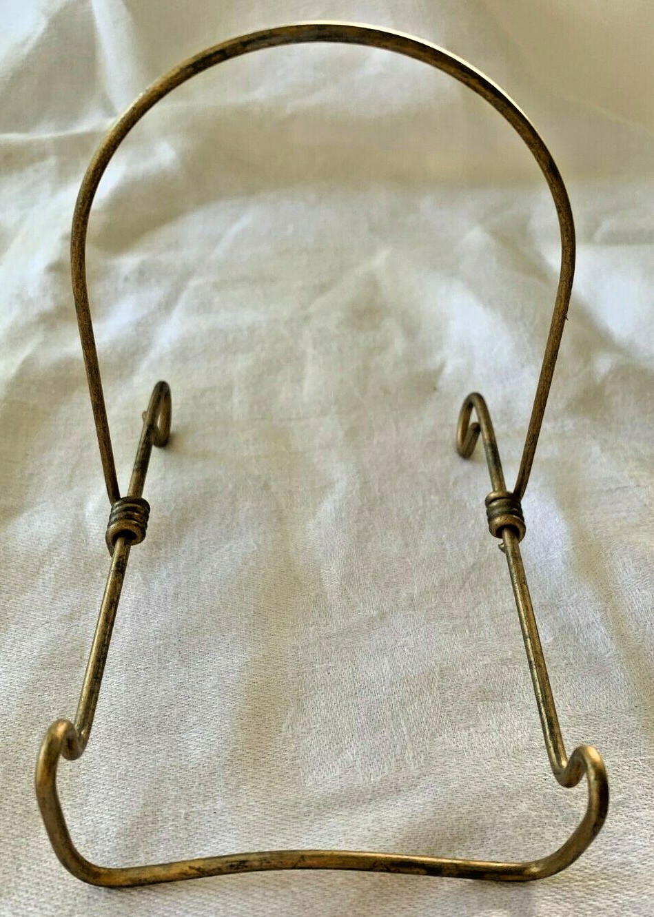 Display Plate Rack Store Fixture Metal Gold Finish Tulsa Wire Adjustable 20 +