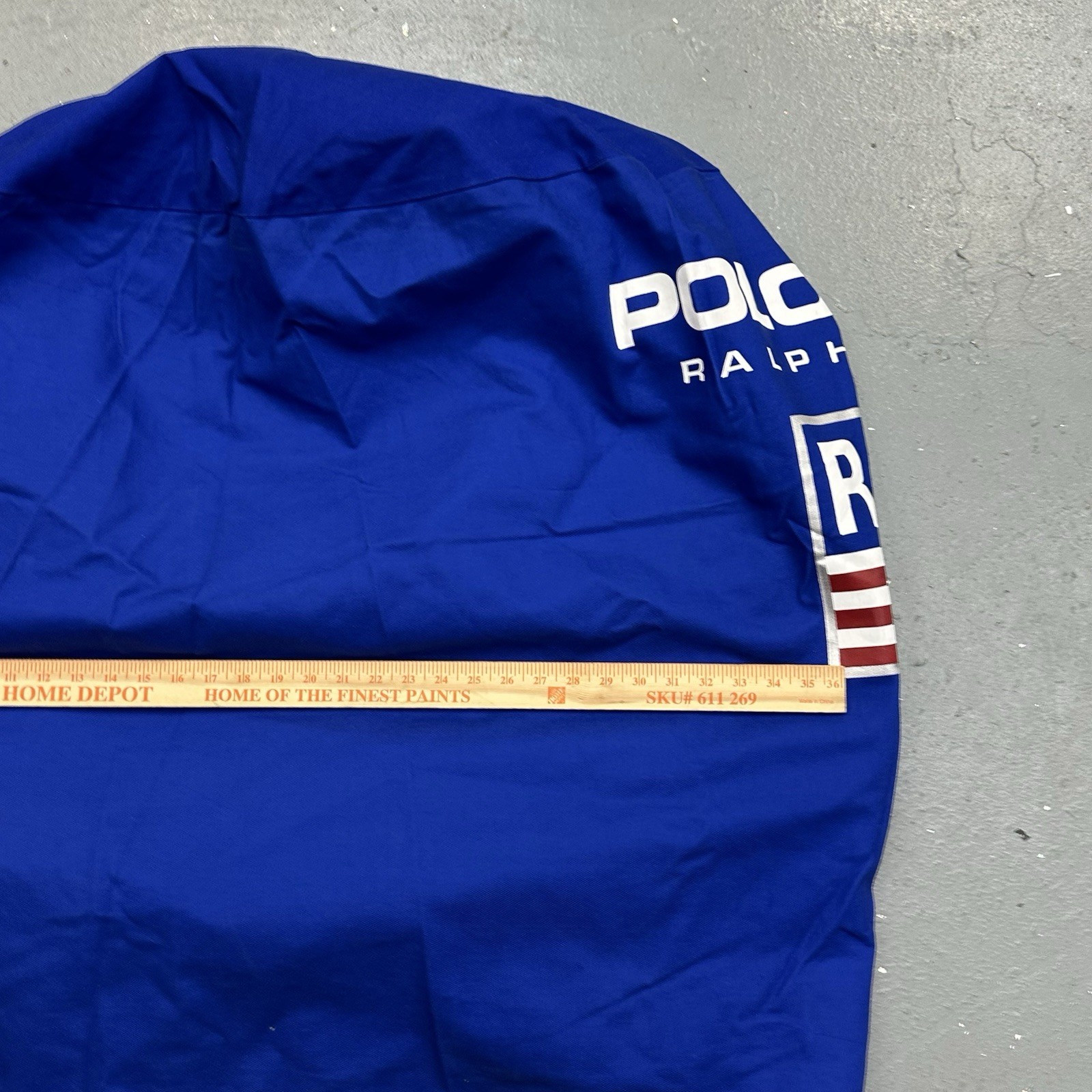 Vintage Polo Sport Ralph Lauren Promotional Canvas Cloth Table Cover? Blue