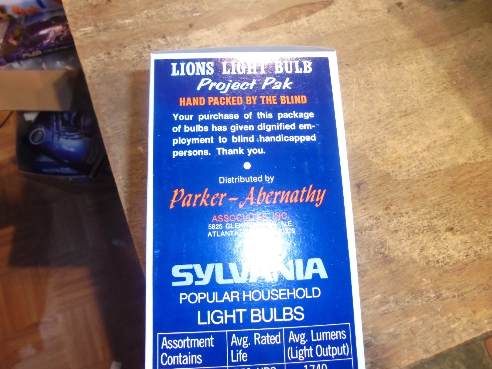 Vintage “Lions” Light Bulb Sale Advertising! MCM Mancave Decor 1970s
