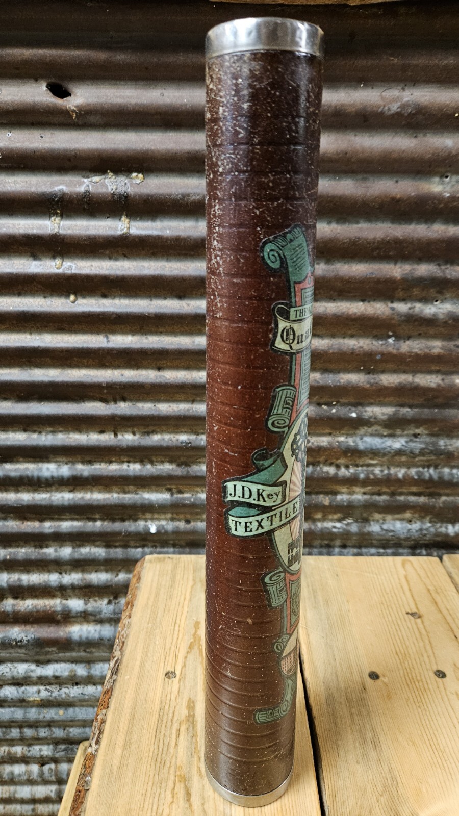 J.D. Key Bros. Inc. Textile Bobbin Salesman Sample