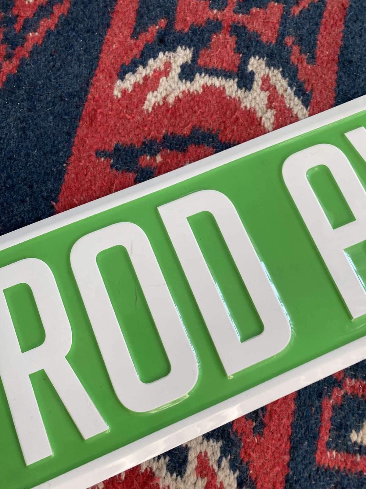 SB P-Rod Paul Rodriguez Banner/Sign – RARE – skate Mountain dew Primitive