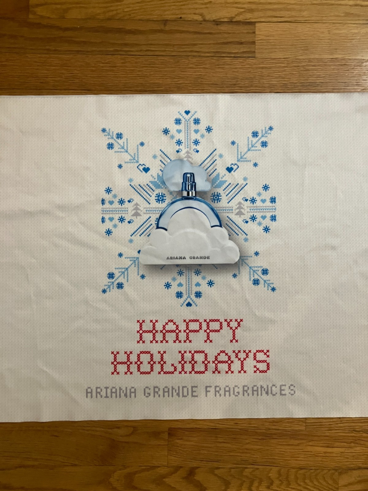 Ariana Grande Holidays Fragrances Ulta Promotional Fabric Banner