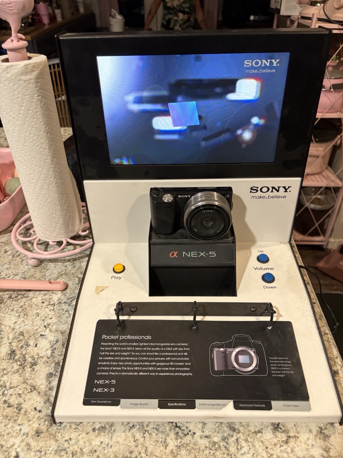 sony nex 5 store display Working Display Wow!! Advertisement