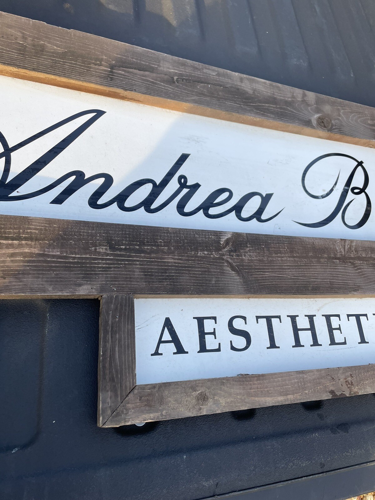 ANDREA BASHAW AESTHETICS LARGE SIGN, beauty & cosmetics, Memphis, Tennessee